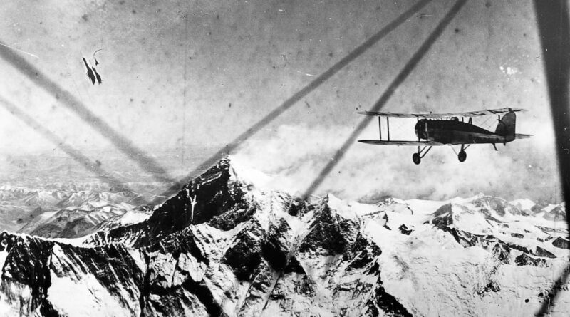 🏔 3 avril mars 1933 : survol de l'Everest par trois aviateurs