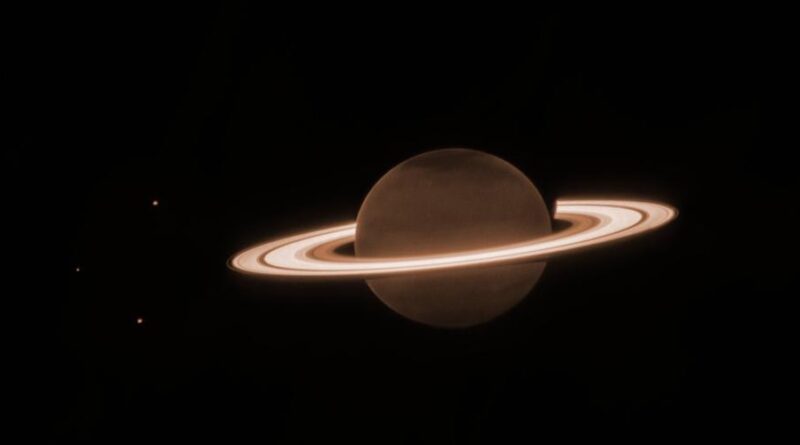 Image de Saturne dévoilée par James Webb