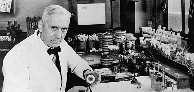 Alexander Fleming découvre la pénicilline