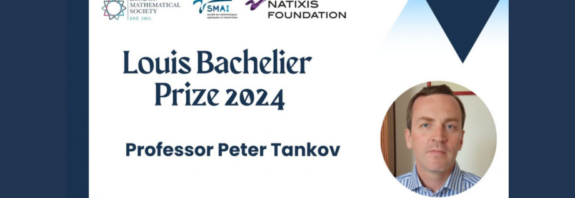 Peter Tankov, enseignant-chercheur, lauréat du Prix Louis Bachelier 2024